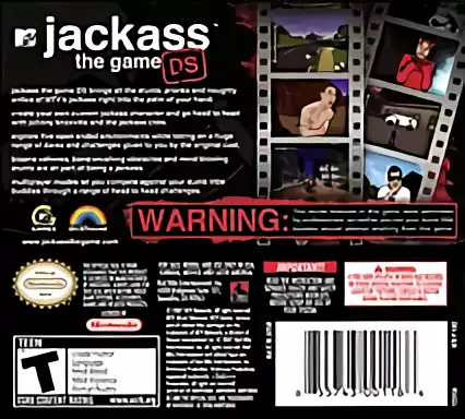 Image n° 2 - boxback : Jackass - The Game DS